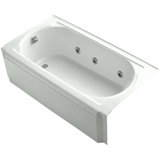 Memoirs® Alcove 60" x 33.75" Whirpool Bathtub