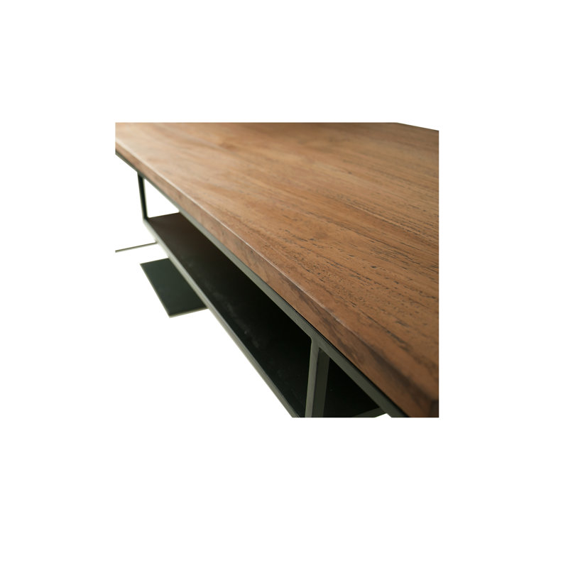 Minneota 2 - Piece Solid Wood Top Living Room Table Set