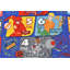Tapis de jeu éducatif pour enfants de la ligue de justice