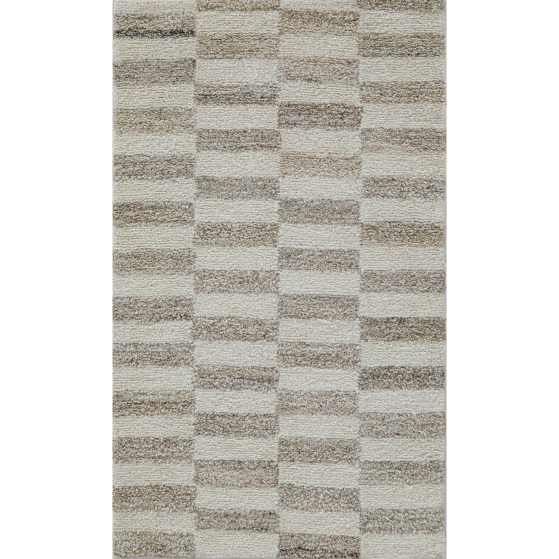 Tapis d'intérieur en laine Steps, Rectangulaire 2 pi x 3 pi