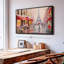 «Rainy Paris, reproduction sur toile»-1978205197