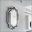 Miroir décoratif mural pour salle de bain