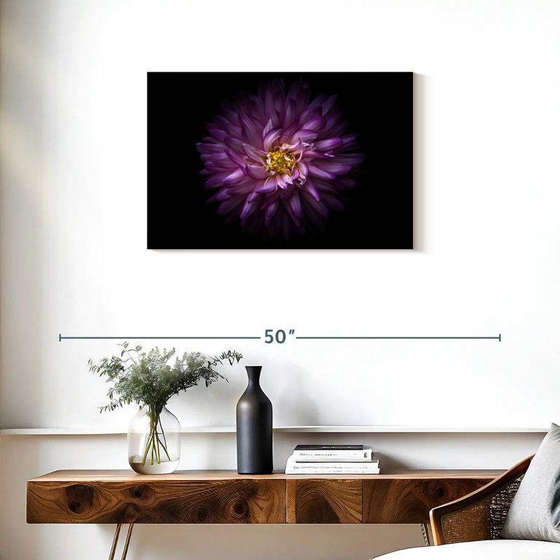 Harnek Backyard Flowers Colored V, 20" H x 30" W