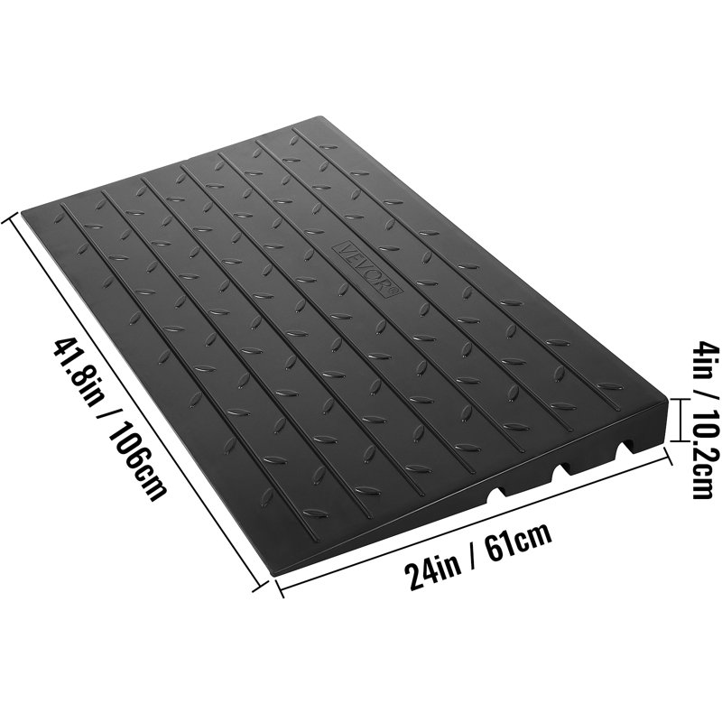 Vevor Threshold Ramp, 4" H x 41.8" W x 24" L