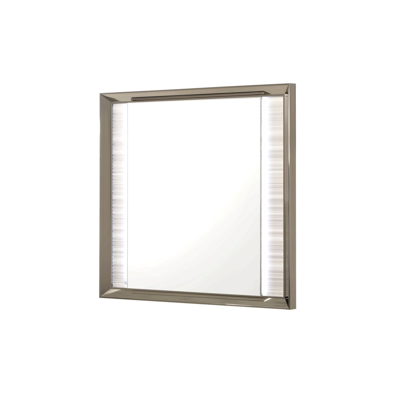 Miroir étoile blanc avec DEL