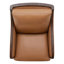 Fauteuil d'appoint pivotant en cuir Grayton-108739216