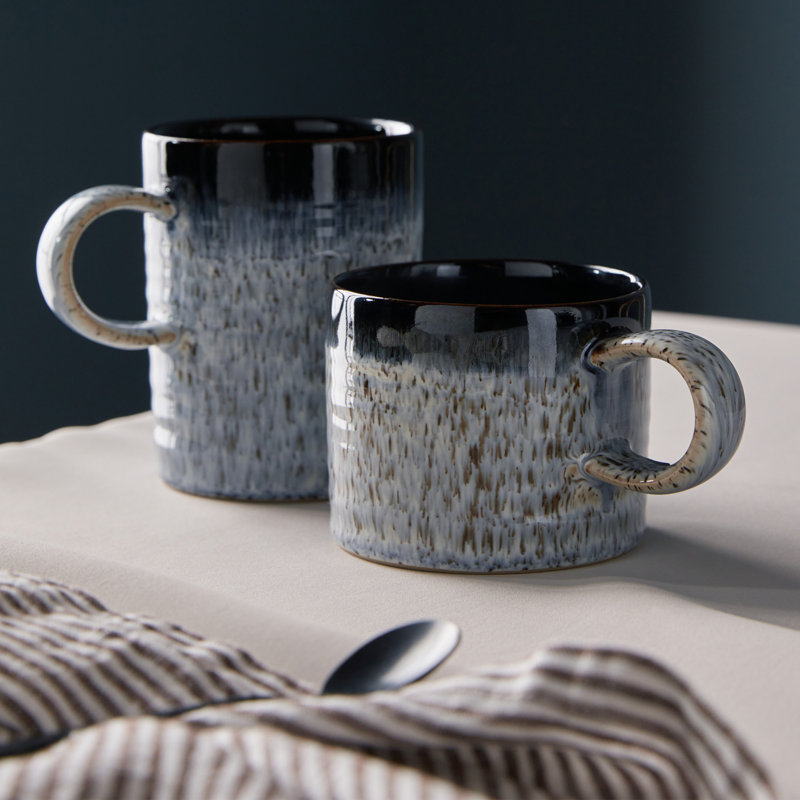 Denby Halo Ridged Mugs