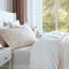 Ensemble de housse de couette rose à motif de roses - Grand-119864806