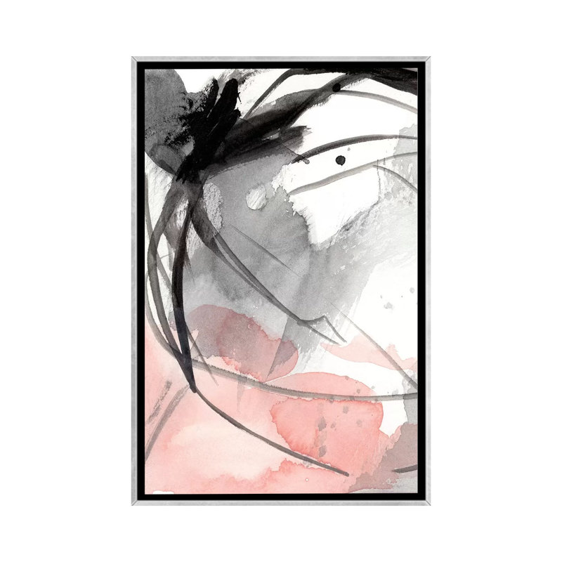 "Around the corner I" par Ethan Harper, reproduction d’art, H 48 po x l 32 po x P 1,5 po, Toile avec cadre argenté