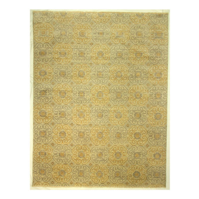 Hand Knotted Floral Rug