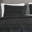 Ensemble de couvre-lit 3 pièces en satin uni - Ensemble de literie luxueux à finition satinée pour une chambre à coucher moderne-121936146-121936147