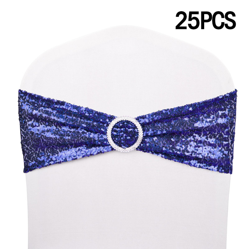 Ensemble de 25 banquettes en Spandex, Saphir