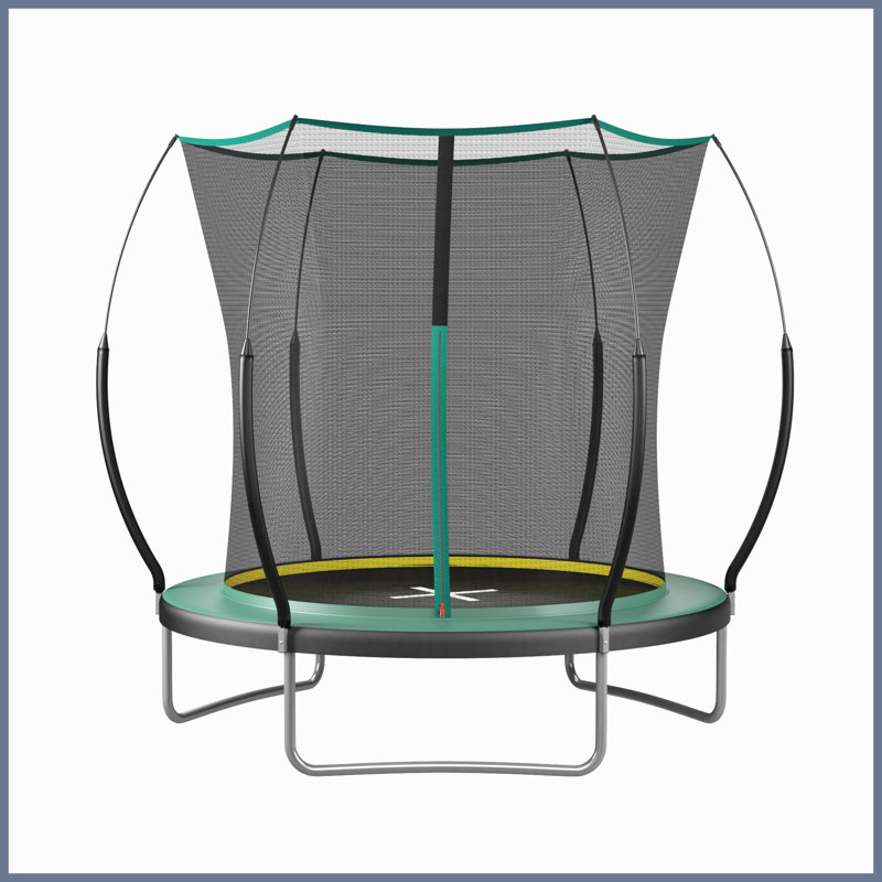 Trampoline Springfree No Gap 6 pi - vert, Vert