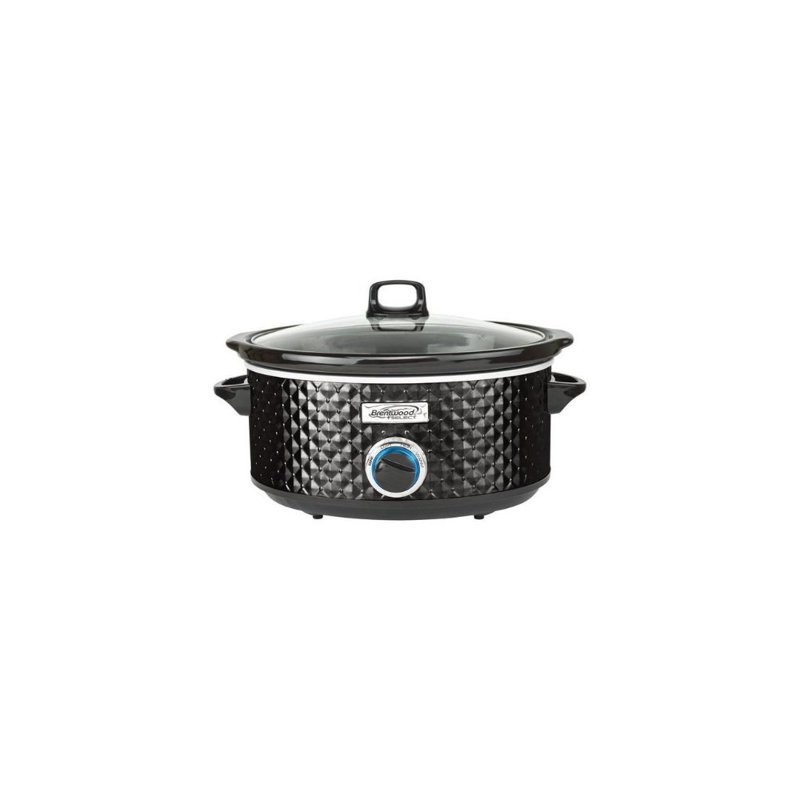 Brentwoo 7 Qt. Slow Cooker, Black