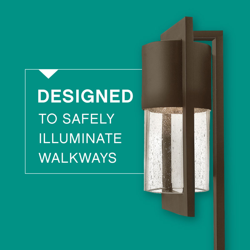 Shelter Low Voltage Metal Pathway Light, Buckeye Bronze