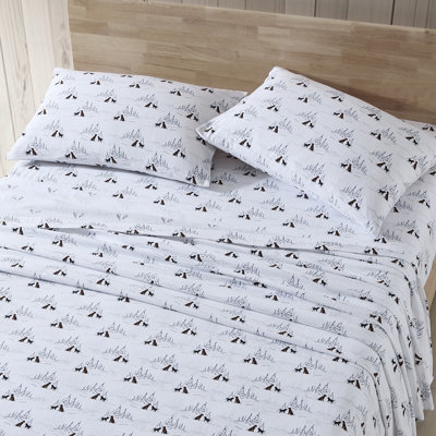 Ensemble de draps 100% coton 200 fils