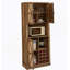 Garde-manger avec tablettes, portes