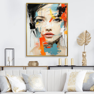 Porzia Fashion French Girl Quentin - reproduction d'art sur toile