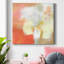 «Yellow and Blush IV», reproduction encadrée de qualité supérieure - prête à être accrochée-802486979-802438516-802670564