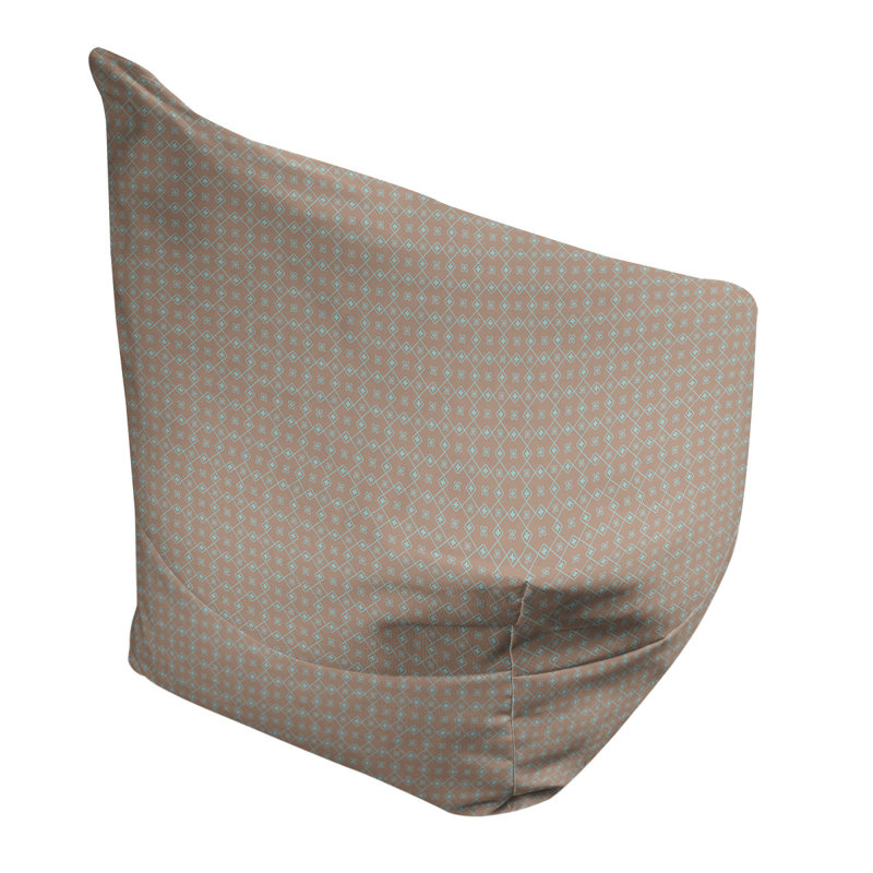 Sac de pois Kitterman, H 27 po x L 30 po x P 25 po, Housse de pouf, Brun clair