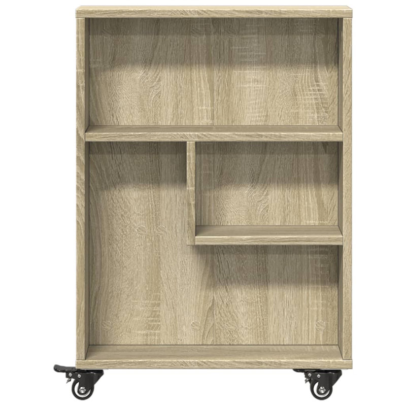 Ricaria 68cm H x 48cm W Bookcase, Sonoma Oak