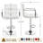 Pete Swivel Upholstered Adjustable Height Counter Stools-1797545793