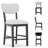Upholstered Solid Wood Bar Stool-1393263162