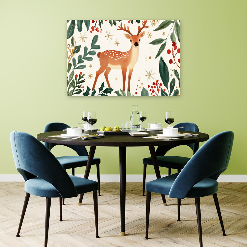 Enchanted Forest Deer, H 32 po x l 48 po