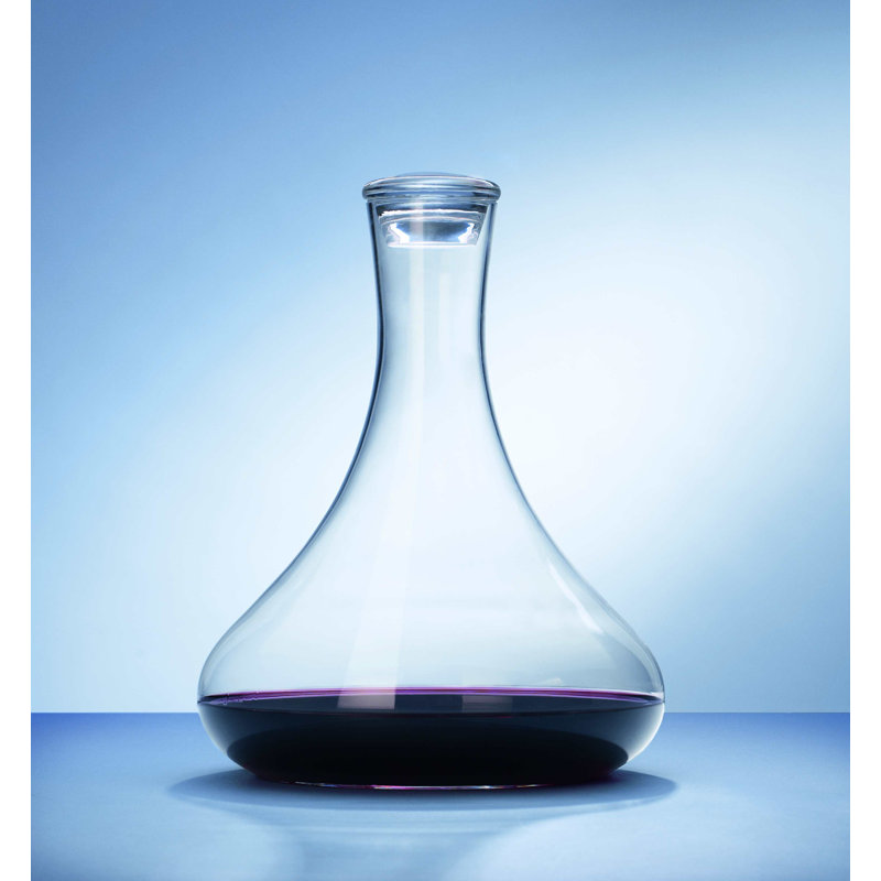 Villeroy & Boch Purismo Wine Decanter, 11" H x 8.25" W x 8.25" D