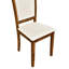 Ensemble de table de salle à manger en bois 5 pièces Thackerville avec chaises rembourrées-580058891-598790708-580058884