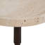 Table haute en travertin Braxton Comino-844963205