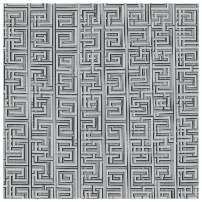Coussins Labyrinth, 18 x 18 pouces