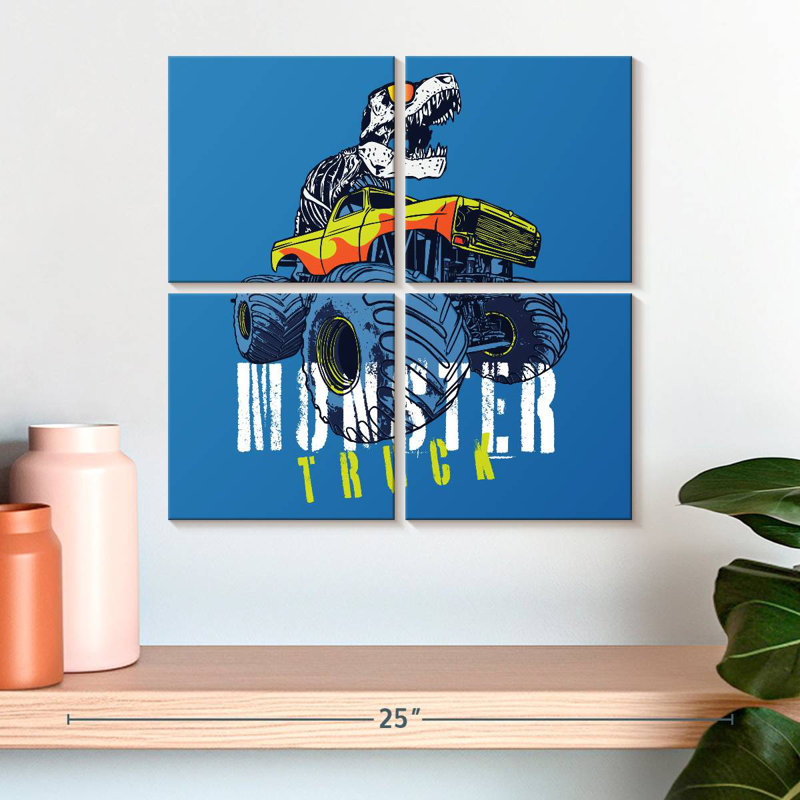 Camion monstre Mehar T-Rex, H 18 po x l 18 po