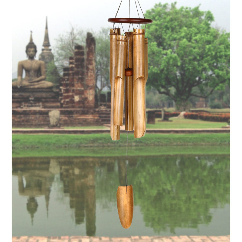 Ring Bamboo Chime - Carillon à vent large
