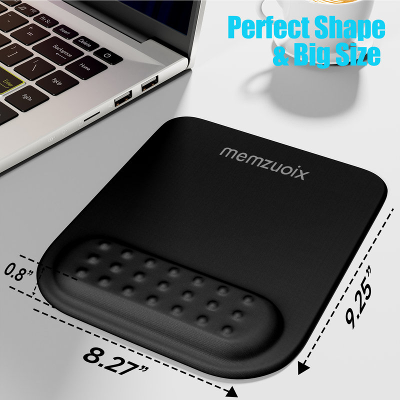 Ergonomic Mouse Pad, Black