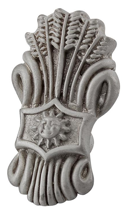 Poignée fantaisie Sforza 1,125 po, Nickel satiné