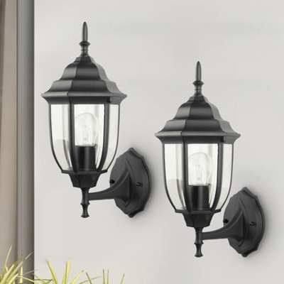 Lanterne murale d'extérieur en aluminium Shayna