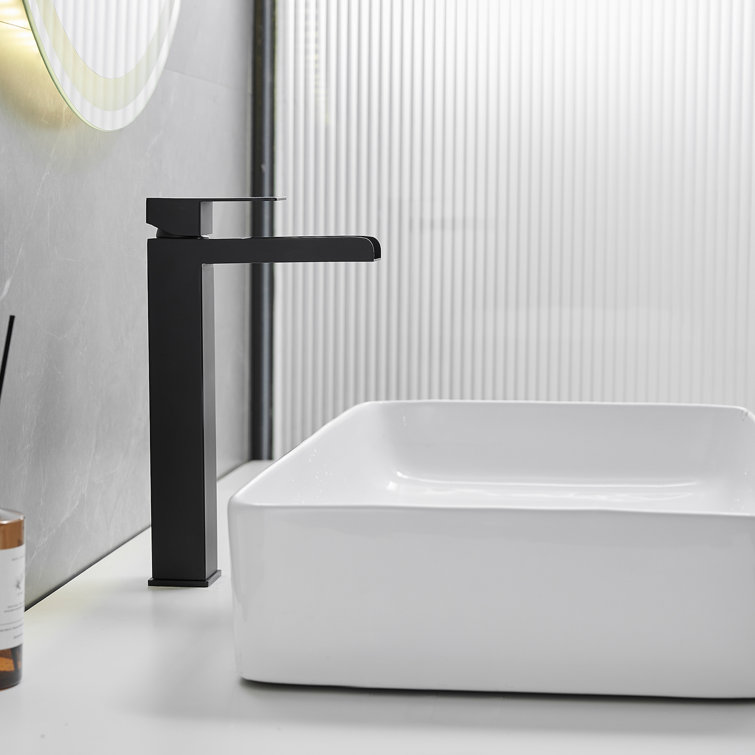 Vessel Sink Faucet Single-handle Bathroom Faucet with Drain Assembly