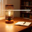 Ensemble de 2 lampes de chevet à intensité variable de style industriel en métal rétro pour la chambre à coucher, le salon, le bureau et la maison