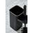 Durable Toilet Brush, Black, 6.9 x 2.8 inches | 100% Plastic, Dishwasher Safe | Effortless Cleaning for Bathroom Hygiene | Sleek Design, Easy Grip Handle for Maximum Comfort and Efficiency-114282355