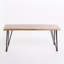 ZION INDUSTRIAL WOOD AND METAL COFFEE TABLE