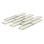 Athena 12" x 12" Glass Brick Joint Mosaic Wall Tile