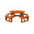 Sirna 8 - Person Wood Patio Dining Set with-651630679