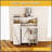 Multifunctional Folding Dining Table with Wall-Mounted Sideboard & Storage for Small Apartments
