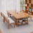 Brown Rectangular Solid Wood desk-546727663