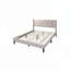 Lit tapissier en velours