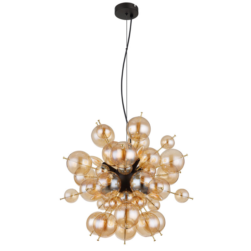 Bahler 6 - Light Pendant, Amber
