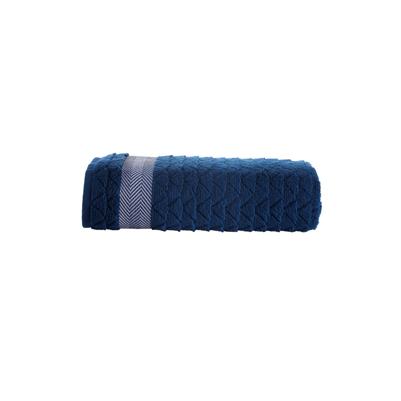 Serviette de bain Brooks Brothers, Bleu marine