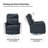Nurbanu 29.5" W Top Grain Leather recliner-440069333