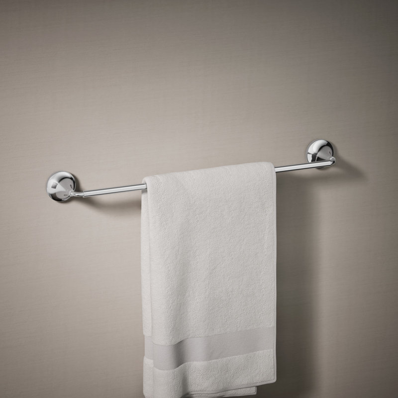 Tone Towel Bar, Polished Chrome, 24"W